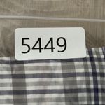 Foxcroft Shirt Womens 18W Blue Gray Plaid Button Up Preppy Casual Work Office Photo 8