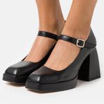 Anthropologie  Angel Alarcon Ankle-Strap Heels Sz. 38 Photo 2