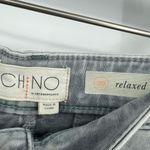 Anthropologie  Chino Relaxed Fit Shirts Washed Gray Womens Size 29 Photo 4