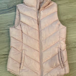 SO  Light Pink Quilted Vest XS Photo 0