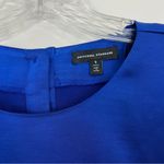 Universal Standard  Louise Long Sleeve Satin Blouse in Royal Blue Small Photo 6