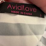 Avid Love black/white striped 2 piece adjustable spaghetti strap tankini Photo 8