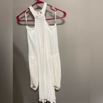 Free People  NEW‎ Drift Away Cold Shoulder Balloon Sleeves Tunic Dress Small Photo 2