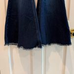 Rock and Roll Denim High Rise Flare Leg Bell Bottom Frayed Jeans Size 30 x 32 Blue Photo 1