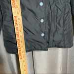 DC Women’s Black Nylon Blue Trim Button Up Jacket Photo 13