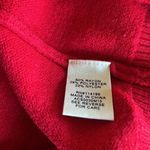 Adyson Parker NWT  Candy Red Asymmetric Neckline Super Soft Sweater Medium Photo 6