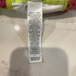 Nike  Dri-Fit Racerback Athletic Sports Bra Womens Large Pink/Yellow Performance Photo 5