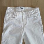 Paige  Verdugo Crop Jeans White Denim Skinny Size 27 Photo 1
