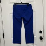 Talbots Royal Blue  Signature Crop Flare Jeans Photo 3
