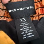 Who What Wear  Floral Mini Skirt Black Orange Green Size X Small Photo 4