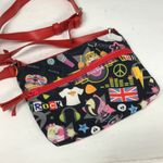 Hard Rock Cafe 2018  canvas small crossbody bag purse‎ 8” x 6” London England Photo 9