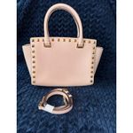 Michael Kors Selma Pink Blossom Medium Studded Bag Photo 3