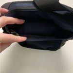 Eddie Bauer Crossbody Bag Zipper Pockets Built In Wallet Travel Blue Grey Unisex Photo 7