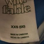 Wild Fable Women's Racerback One Piece Swimsuit  Blue xxs Photo 4