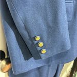 Pendleton Vintage 100% Wool Blue fully lined pants/Jacket suit Women's size 12 Photo 4