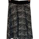 Banana Republic  Black Printed A Line Sweater Skirt 2 NWT Photo 0