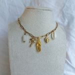 Coastal Charm Necklace Gold Photo 0