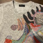 Inoah Art To Wear Lagenlook Asymmetrical Tee Shirt Dress XS Photo 5