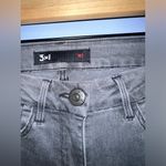 3X1‎ W2 Grey Jeans With Inner Black Stripe EUC Skinny Jeans Size 25 Photo 1