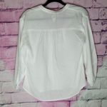 Evereve  ROAN + RYAN WHITE 100% SLUB COTTON BOHEMIAN PRAIRIE LAGENLOOK BLOUSE XS Photo 1