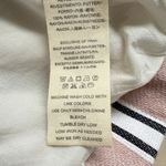 Free People  Uptown Girl Oversized Blazer in Pink Stripes 100% Cotton, Small‎ Photo 13