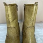 Rampage  Tan Boots Gold Accent Size 10 Heels Retro Photo 3