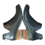 b.o.c. Black Lucy Boots V Cut Ankle Booties Side Zip Chunky Heel Women Size 8M Photo 11