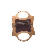 VTG MCM Empress Wood Handle Clutch Floral Tapestry Carpetbag/Handbag Circa 1950s Photo 9