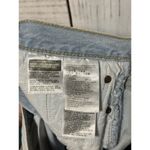 Levi's 501 Womens High Rise Button Fly Cut Off Denim Shorts Blue Distress Size 27 Photo 2