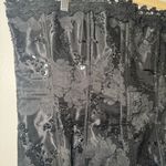 Fredricks of Hollywood Corset Gothic Vintage‎ Black Size 40 Lace up Bustier Photo 1