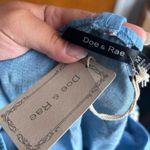 Doe & Rae NWT  DENIM PEPLUM TOP Photo 2