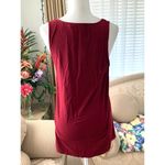 Michael Stars 3/$15 Layerd Flowy Scoop Neck Tank Top Red Photo 4