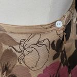 La Redoute La Boutique floral ruffle chiffon midi skirt size 10 Photo 3