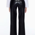 Aritzia Wilfred The Melina Vegan Leather High Waisted Cropped Pants Photo 1