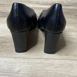 Alfani  Women's Black Leather Squared Point Toe Step ‘N Flex Jeules Pumps sz 8.5 Photo 5