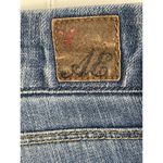 American Eagle 90s Y2K  Live Your Life Real Flare Distressed Denim Jeans 14 Photo 8