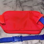 NEW Vintage 80s Prince Tennis Fanny Pack Belt Waist Hip Bag Neon Red Blue Retro Photo 3
