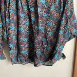 DOEN The Rose Top Navy Lady Bird Floral Print Blue Photo 6