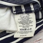 Anthropologie  Striped Peacoat Blazer Navy White Size XL Photo 10