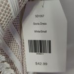 Storia  Lace Up White/Cream Dress NEW S White Party Coquette Girl Tomato Girl Photo 6