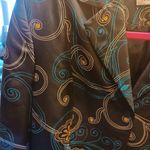 Amanda Smith  Women’s Silk  Blazer Jacket Size 6 3/4 Sleeve 3-button Black Gold… Photo 4