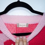 Altar'd State New Pink Don't Worry Be Happy Smiley Face Sweater Size Small Photo 3