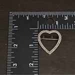 Vintage Signed 925 A Sterling Silver Marcasite Heart Photo 7