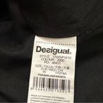 Desigual  Black Skirt  with Colorful Embroidery Size 40 Photo 8