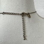 Lia Sophia  Silver Tone Purple Glass Bead Necklace Womens Jewelry Photo 3