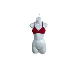 JOLYN   Red Vent Bikini Top size M Photo 1