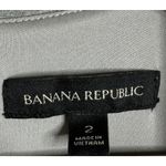 Banana Republic  Sheath Dress Size 2 Pineapple Sleeveless Sequin Gray EUC Photo 8