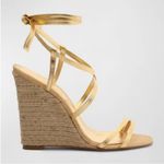Schutz Women’s Deonne Wedge Ankle Wrap Sandals Photo 1