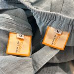 Fridaze‎ Linen Jacket and Pants Set Size Medium Blue Photo 5