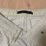 Abercrombie & Fitch White Corduroy Skirt Photo 3